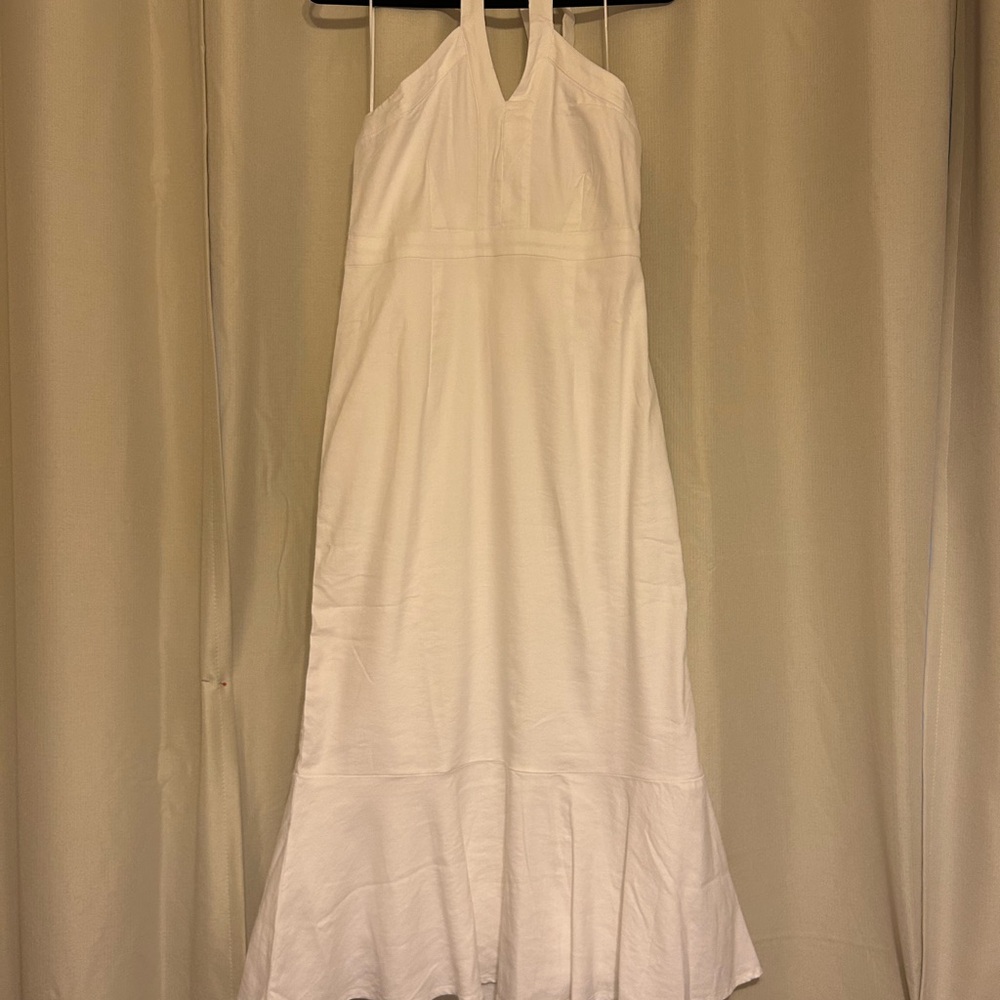 Ann Taylor White Maxi Dress